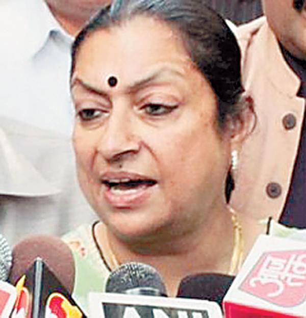 asha kumari and harish chaudhry with dissatisfied mla