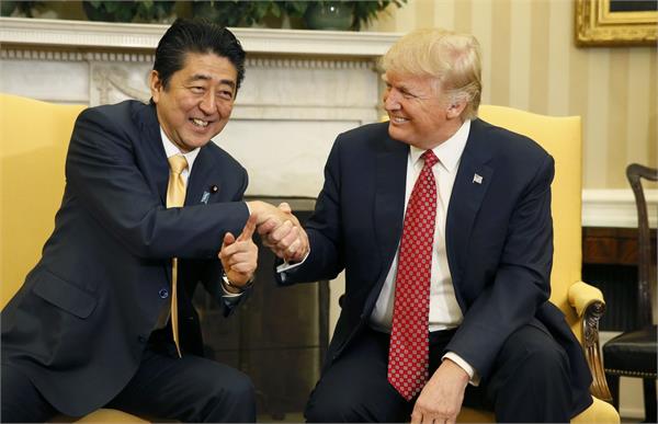 trump and abe  meeting  north korea  the main issue