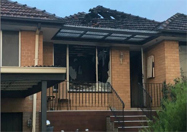 melbourne  home  fire