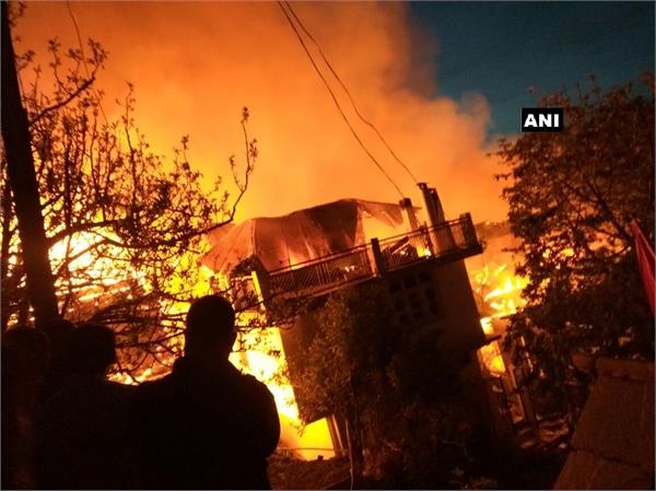 the biggest fire in himachal