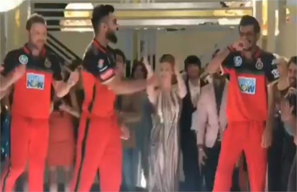 these players  along with kohli before ipl  threw down  watch video