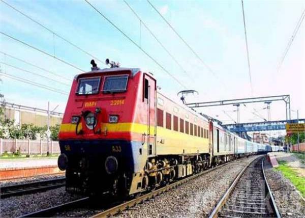 two days after the train service is restored in kashmir