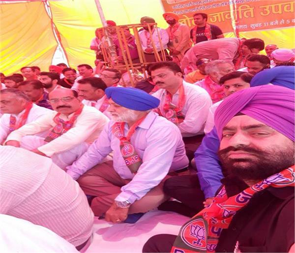 bjp protest