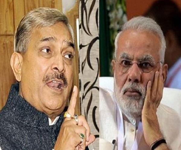 a senior congress leader said a sharp target at pm 