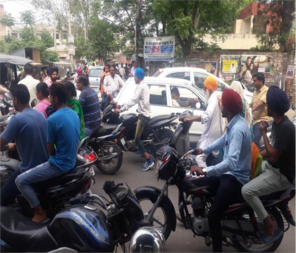 hospital road traffic problem