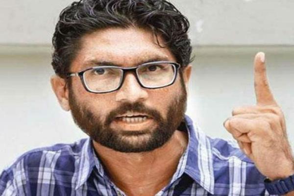 jignesh mevani allegedly stopped from entering jaipur and nagaur in rajasthanan