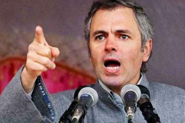kashmiris protest in front of omar abdullah in the us