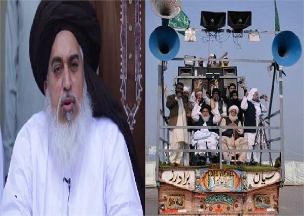 roads blocked in lahore by supporters of maulvi khadim rizvi