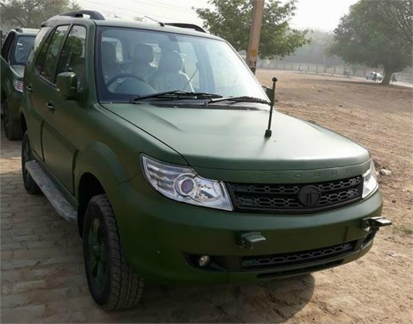 this color will have the tata safari strum to join the indian army