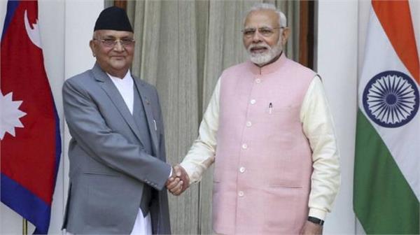 prime minister modi nepal pm kp sharma oli meet