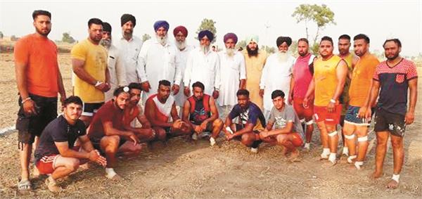 kabaddi show in the match