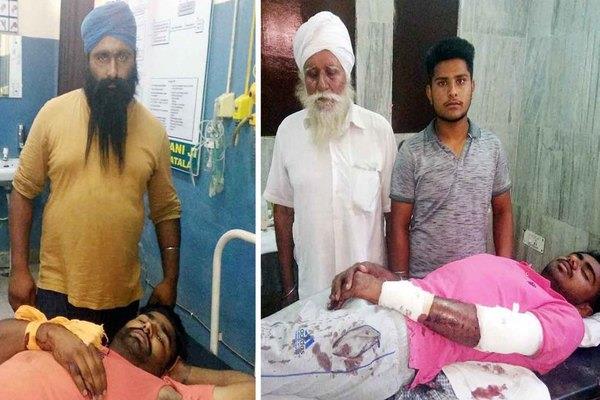 two parties wounded  two injured