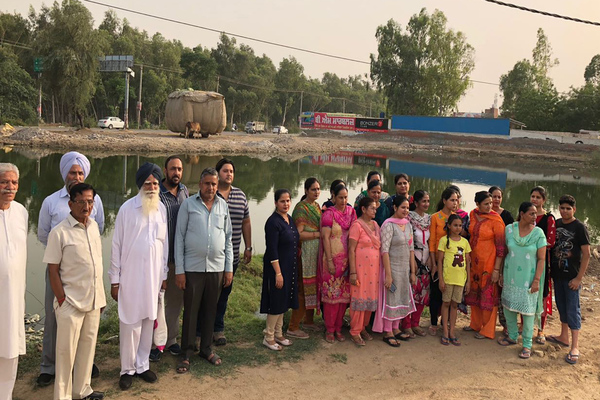 ਗੰਦੇ ਪਾਣੀ ਦੀ ਨਿਕਾਸੀ ਨਾ ਹੋਣ ਕਾਰਨ ਮੁਹੱਲਾ ਵਾਸੀ ਪ੍ਰੇਸ਼ਾਨ