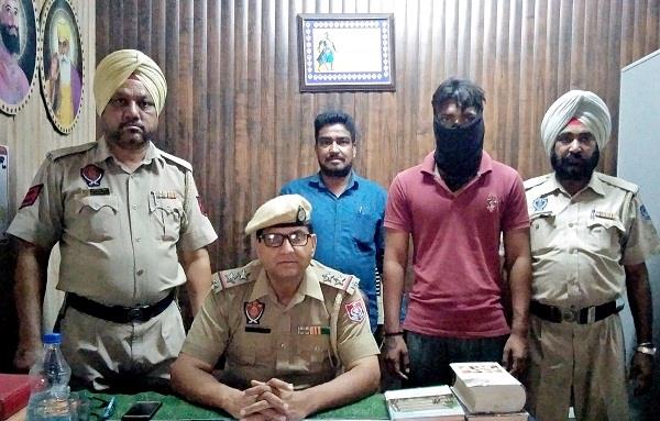 young man with heroin and computer thorns