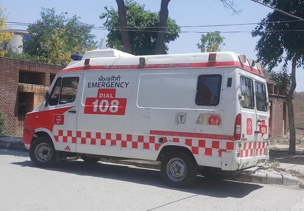 the patients carrying the ambulances to the patients themselves have been ill