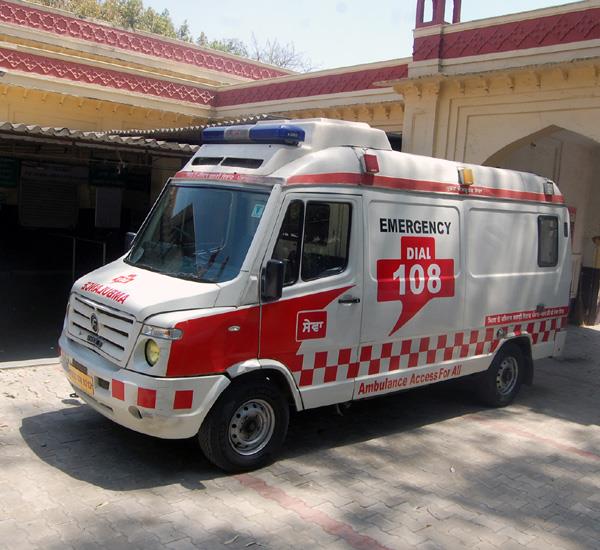 a city with a population of 8 million would support 7   dial 108   ambulances