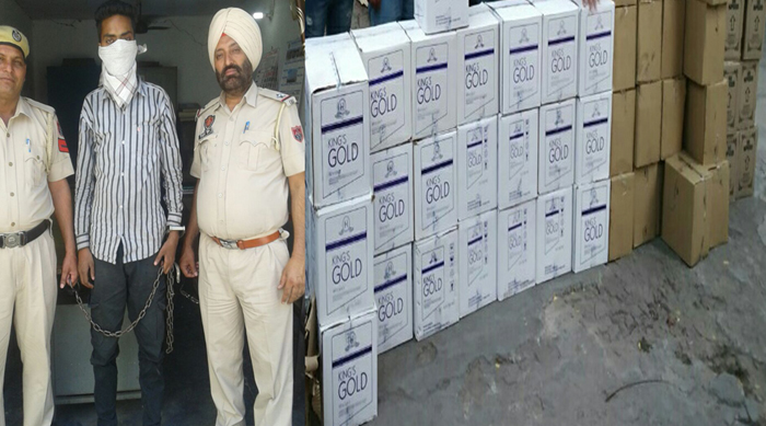 780 ਬੋਤਲਾਂ ਸ਼ਰਾਬ ਸਮੇਤ ਕਾਬੂ