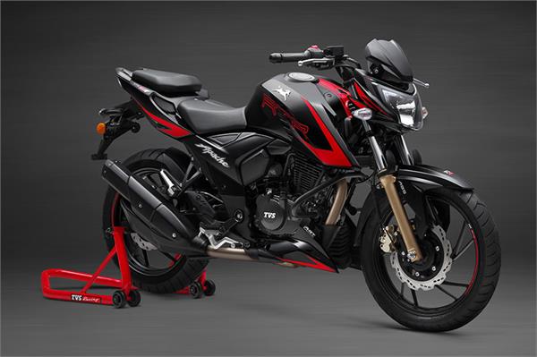 tvs apache rtr 200 4v gets new colour options