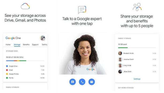 ਗੂਗਲ ਨੇ ਪਲੇ ਸਟੋਰ ''ਚ ਲਿਸਟ ਕੀਤੀ ਗੂਗਲ ਵਨ ਐਪ, ਆਸਾਨ ਕਰੇਗੀ ਕਲਾਊਡ ਸਰਵਿਸ