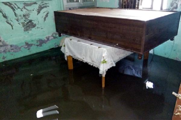 water in the house