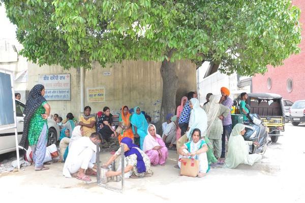 government rajindra hospital itself ill