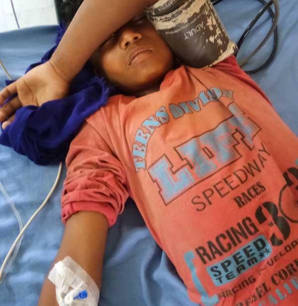 laborers injured by collision of trucks