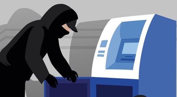 a  t  m  unsuccessful attempt to steal cash by breaking