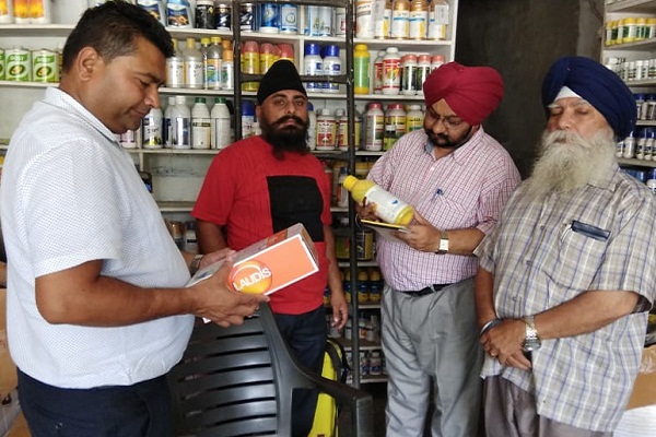 ਖੇਤੀਬਾਡ਼ੀ ਵਿਭਾਗ ਵੱਲੋਂ ਨਵਾਂਸ਼ਹਿਰ ਤੇ ਰਾਹੋਂ ’ਚ ਚੈਕਿੰਗ