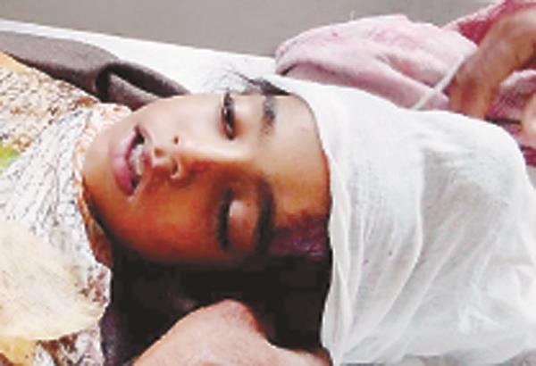 the father  s granddaughter fell into a canal