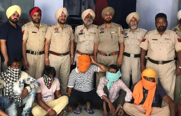 arrested drug addicts