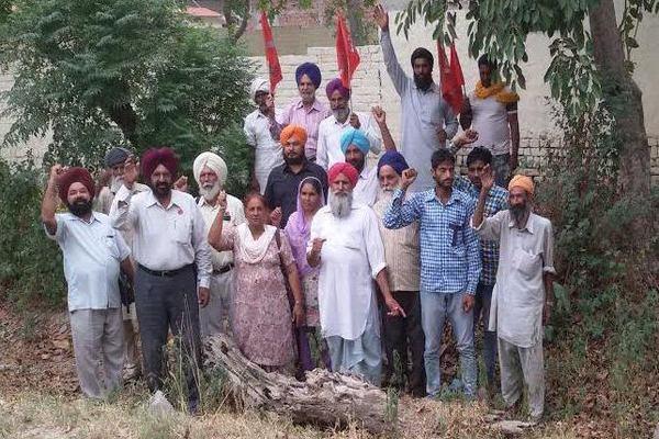 canal department protest