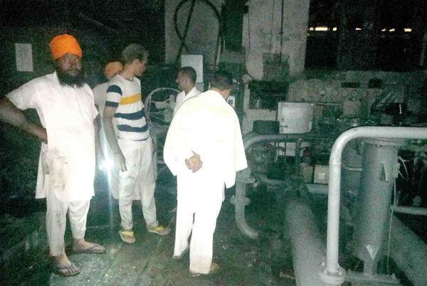 sugarcane mill fired fire