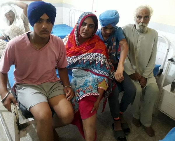 ਵਿਧਵਾ ਨੇ ਲਾਏ ਪੁਲਸ ''ਤੇ ਤਸ਼ੱਦਦ ਕਰਨ ਦੇ ਦੋਸ਼