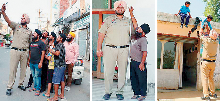 ਖਲੀ ਤੋਂ ਵੀ ਲੰਮੇ ਕੱਦ ਦਾ ਹੈ ਅੰਮ੍ਰਿਤਸਰ ਦਾ ਜਗਦੀਪ, ਵਿਸ਼ਵ ਦਾ ਸਭ ਤੋਂ ਲੰਮਾ ਪੁਲਸ ਮੁਲਾਜ਼ਮ
