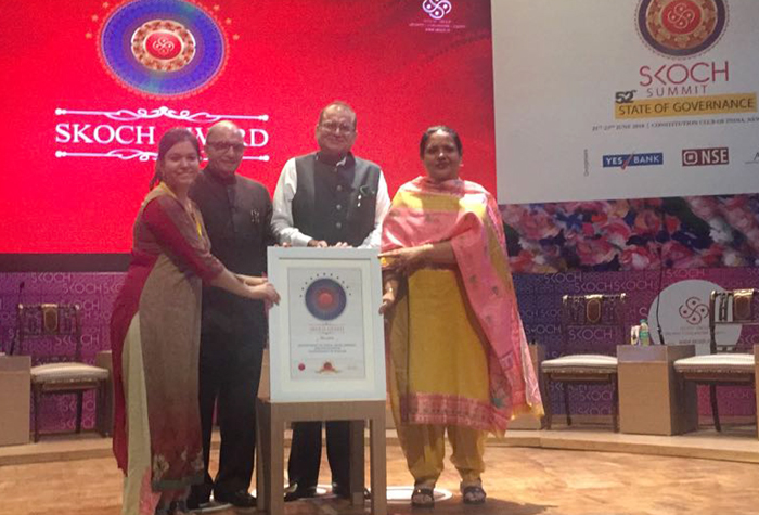 ਪੰਜਾਬ ਦੇ ਪੇਂਡੂ ਵਿਕਾਸ ਤੇ ਪੰਚਾਇਤ ਵਿਭਾਗ ਨੂੰ ਆਈ. ਟੀ. ਦੀ ਯੋਗ ਵਰਤੋਂ ਲਈ ਮਿਲੇ 6 ਸਕੌਚ ਐਵਾਰਡ