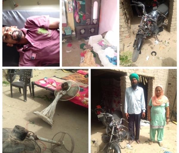 panchayat elections wounded in dispute