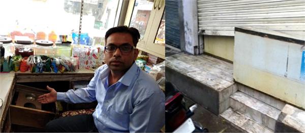 thief in shop