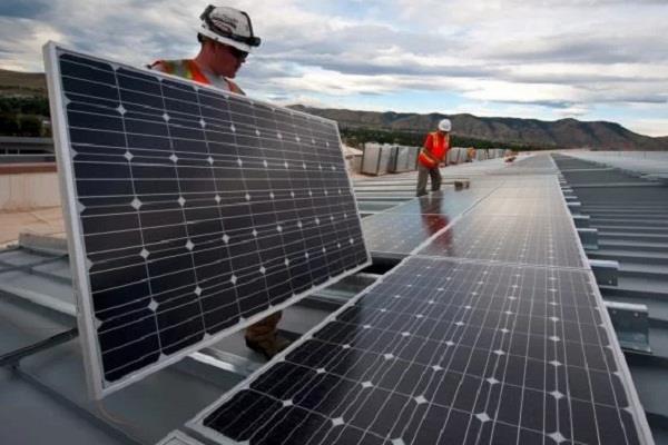 the installed capacity of solar energy in the country