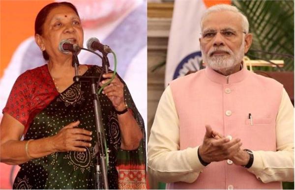 modi is not married  anandiben patel