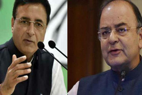 arun jaitley and surajwala  s oral war