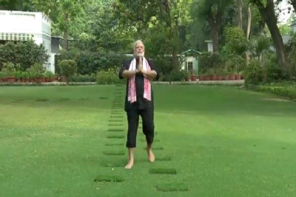 pm modi completed fitness challenge of virat kohli