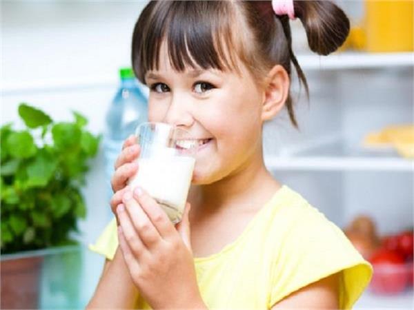 body by drinking cold milk
