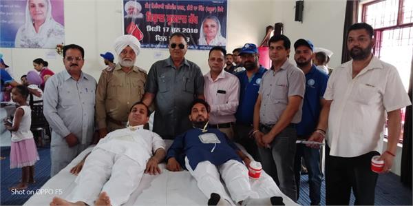 nirankari mission blood donation camp
