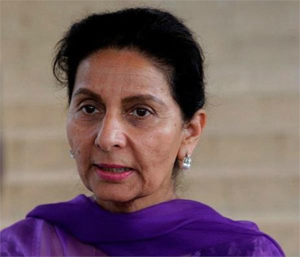 former union minister of state preneet kaur  development work  funds 