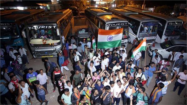 third batch of devotees leave from jammu
