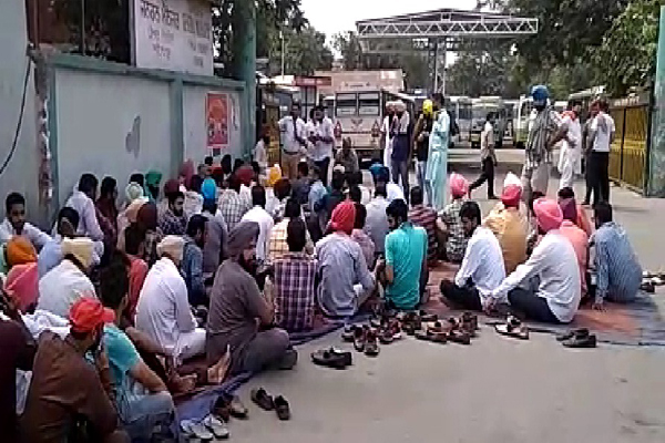 ਲੁਧਿਆਣਾ ''ਚ ''ਚੱਕਾ ਜਾਮ'' ਦਾ ਪੂਰਾ ਅਸਰ, ਯਾਤਰੀ ਡਾਹਢੇ ਪਰੇਸ਼ਾਨ