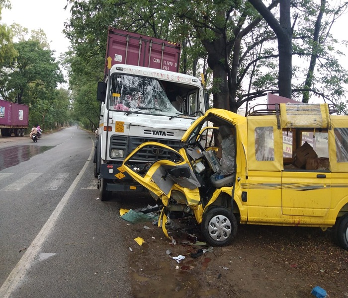 ਨਾਭਾ : ਵੱਖ-ਵੱਖ ਸੜਕ ਹਾਦਸਿਆਂ ''ਚ ਪੰਜ ਵਿਅਕੀਤ ਜ਼ਖਮੀ