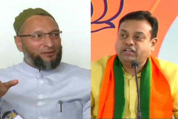 sambit patra and asaduddin owaisi
