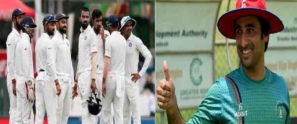 afghan captain assures good performance in first test against india