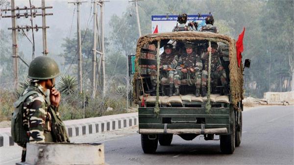 jammu and kashmir  terrorist attack on army vehicle